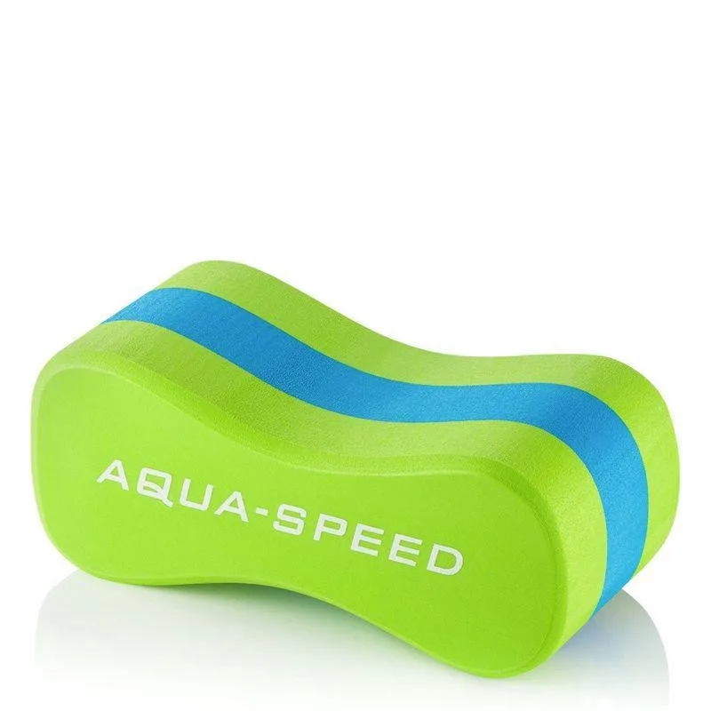 Колобашка для плавання Aqua Speed JUNIOR 3 LAYERS PULLBUOY 6778 20x8x10cм Blue Light Blue (149-01)