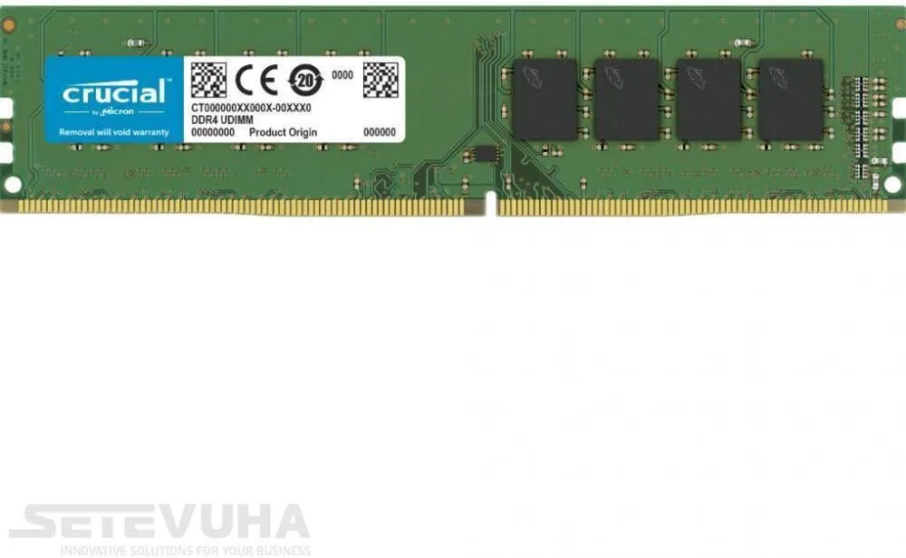 Модуль пам'яті для комп'ютера DDR4 16GB 3200 MHz Micron (CT16G4DFRA32AT)