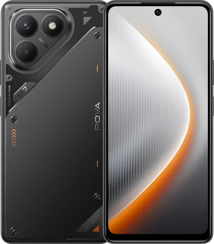 Смартфон TECNO POVA 7 Neo (LJ6) 6.78" 8/128ГБ, 2SIM, 7000мА•год, Geek Black (4894947086786)