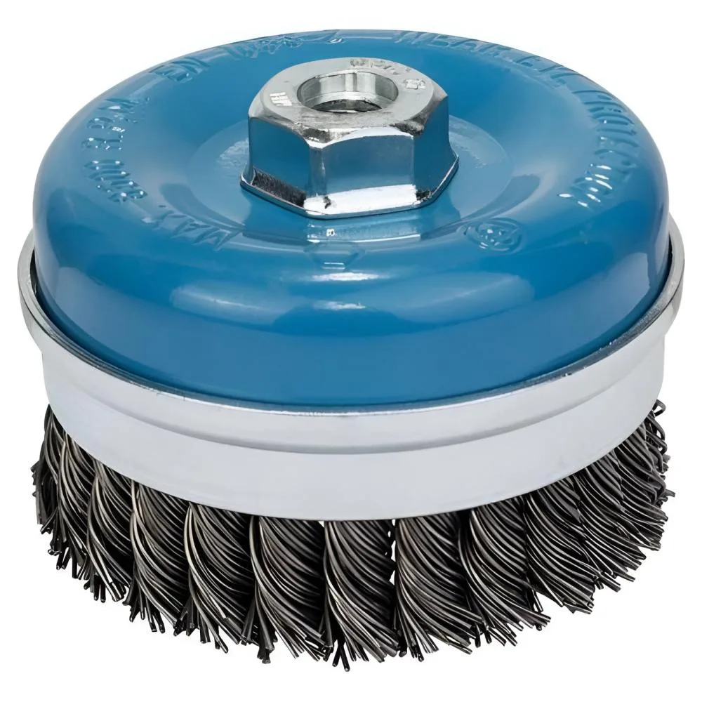 Чашкова щітка Bosch Heavy for Metal M14 0.8 X 100 мм пучки сталь 180 (1608614002)