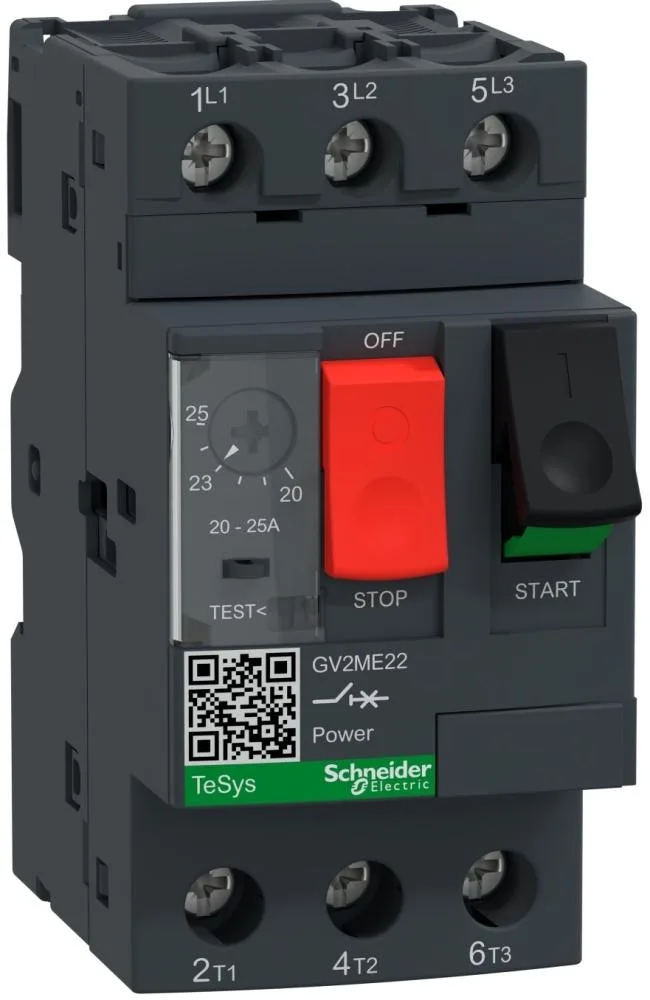 Schneider Electric TeSys GV2 20-25A (GV2ME22)