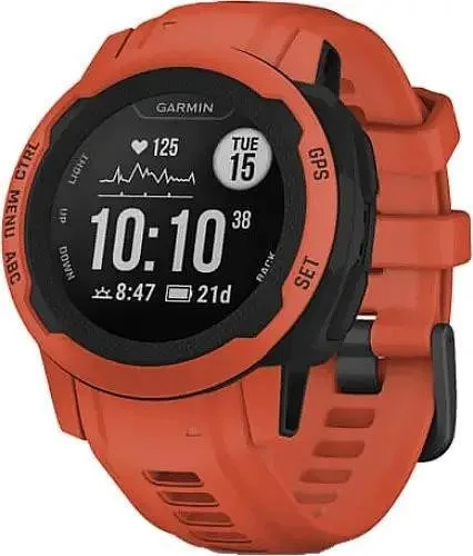 Смарт-годинник Garmin Instinct 2S - Standard Edition Poppy (010-02563-16)