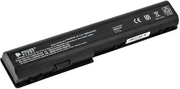 Акумулятори PowerPlant для ноутбуків HP Pavilion DV7 (HSTNN-DB75) 14.4V 5200mAh