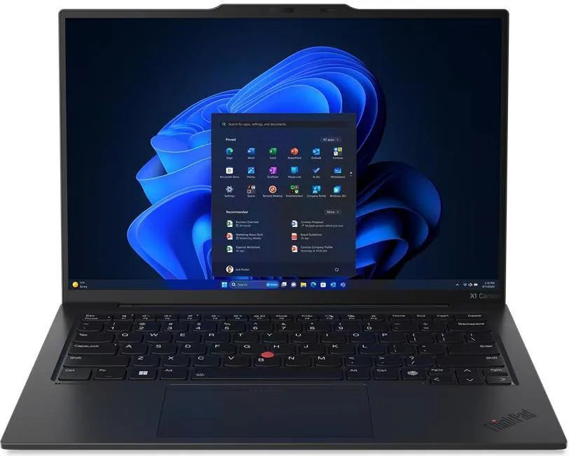 Ноутбук Lenovo ThinkPad X1 Carbon-G12 14" 2.8K OLED AG, Intel U7-155U, 32GB, F2TB, UMA, Win11P, чорний (21KC004RRA)