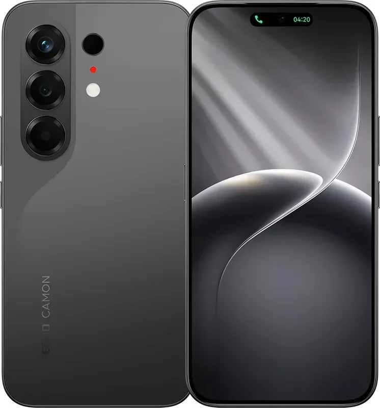 Смартфон TECNO Camon 50 (CN5) 6.78" 12/256ГБ, 2SIM, 6500мА•год, Moonshadow Black (4894947116216)
