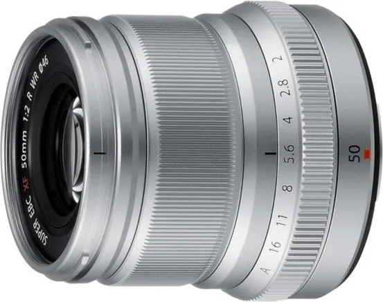 Об`єктив до цифрових камер Lens XF-50mm F2 R WR Silver (16536623)