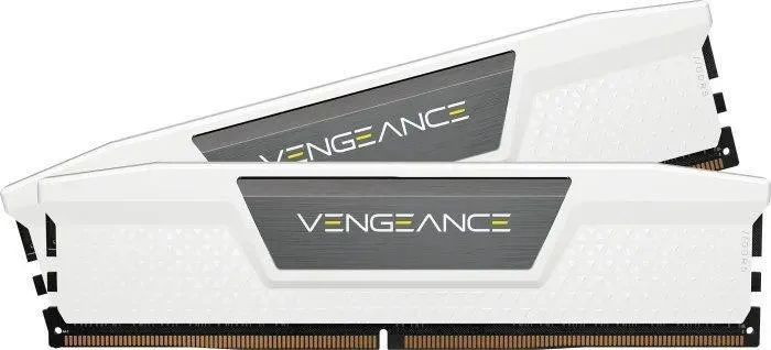 Модуль пам’яті Corsair Vengeance White 32GB (2x16) DDR5 6000 MHz (CMK32GX5M2E6000C36W)
