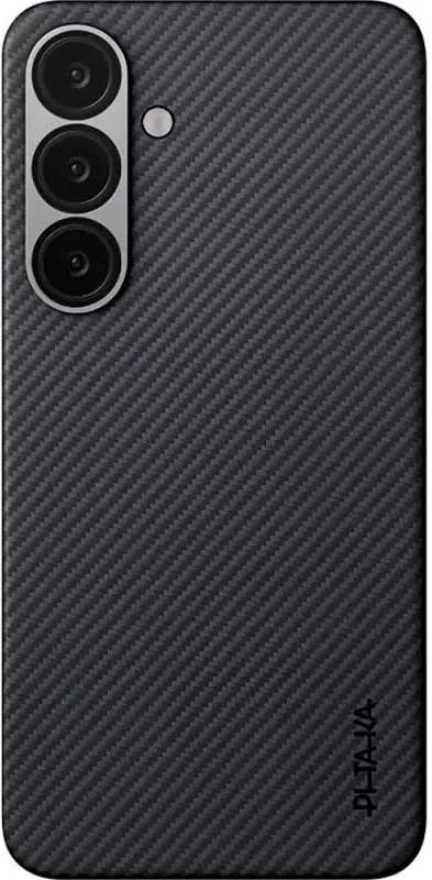 Чохол Pitaka Ultra-Slim Case Classic Twill 600D for Samsung Galaxy S25 Black/Grey (KS2501)