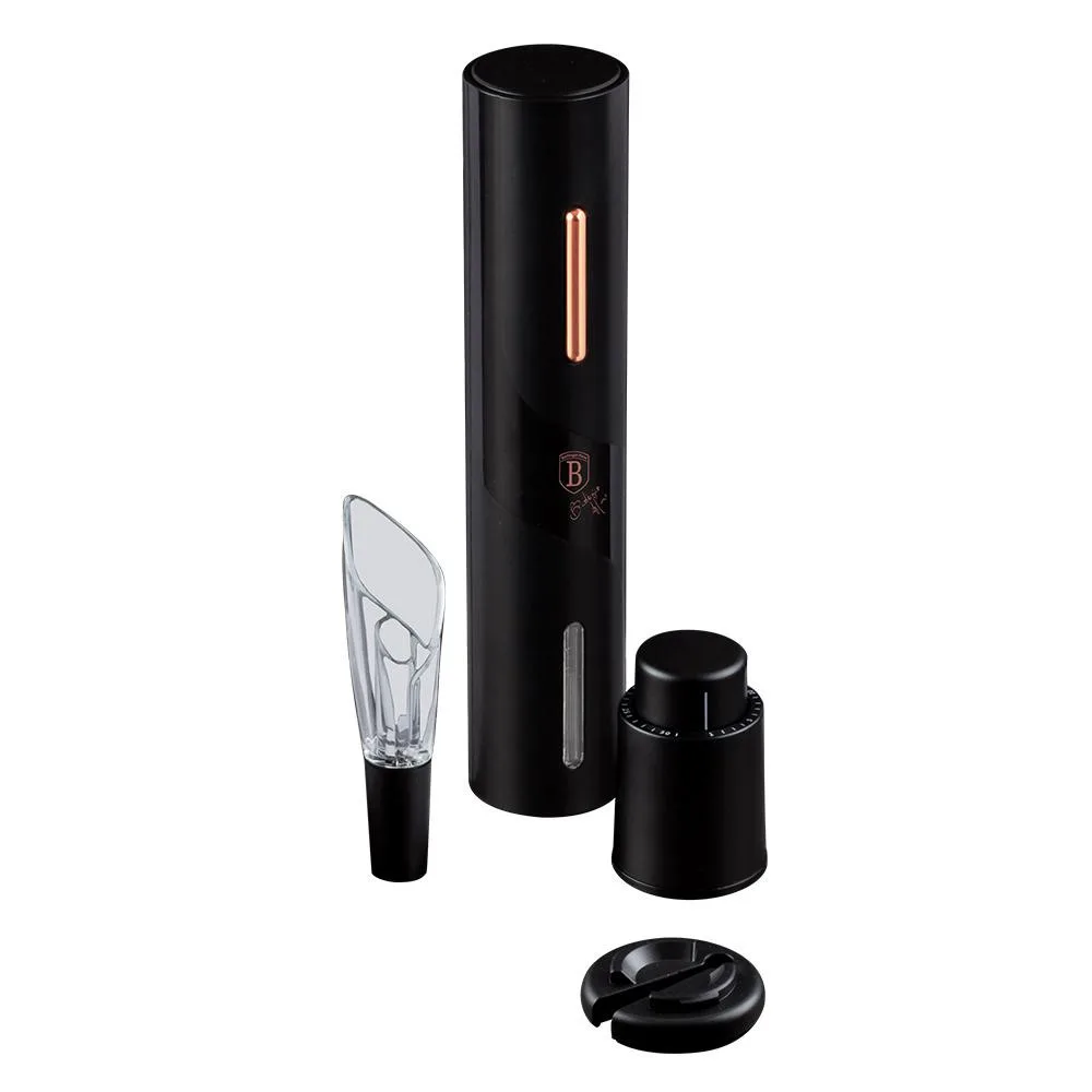 Набір для вина на батарейках Berlinger Haus Black Rose Collection BH-9396 (LP-BH-048L) (M-BH-9396)