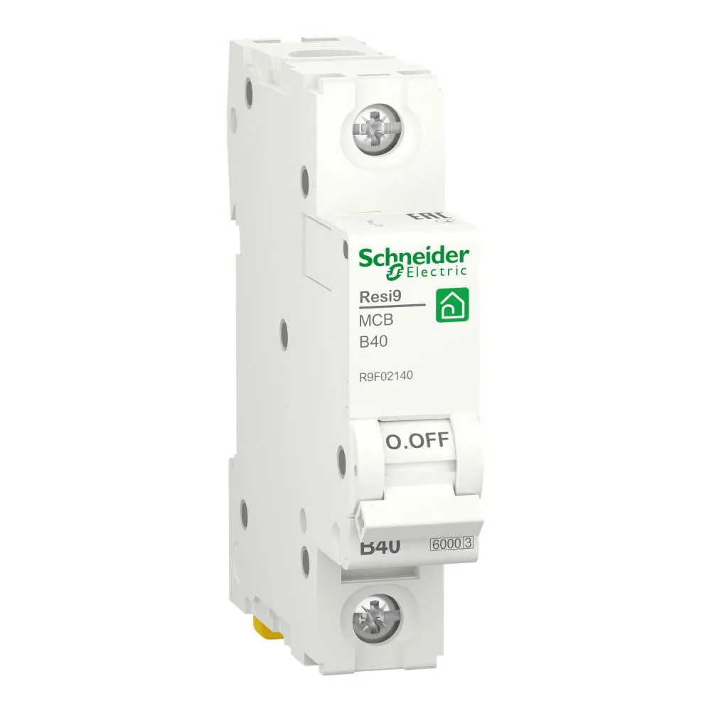 Schneider Electric RESI9 40A, 1P, B, 6kA (R9F02140)