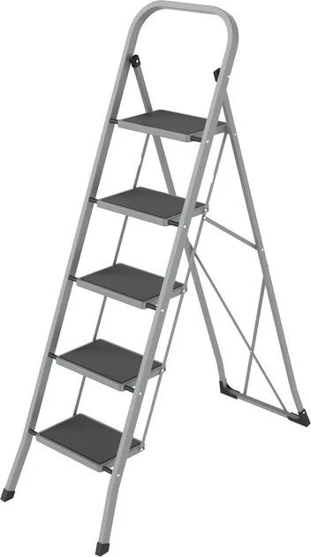 Стремянка Aloft SLS-05-GR серая