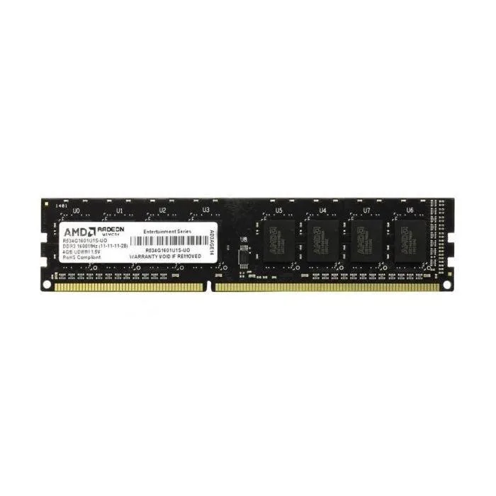 Пам'ять DDR3 4Gb 1600MHz AMD R534G1601U1S-U CL11-11-11-28