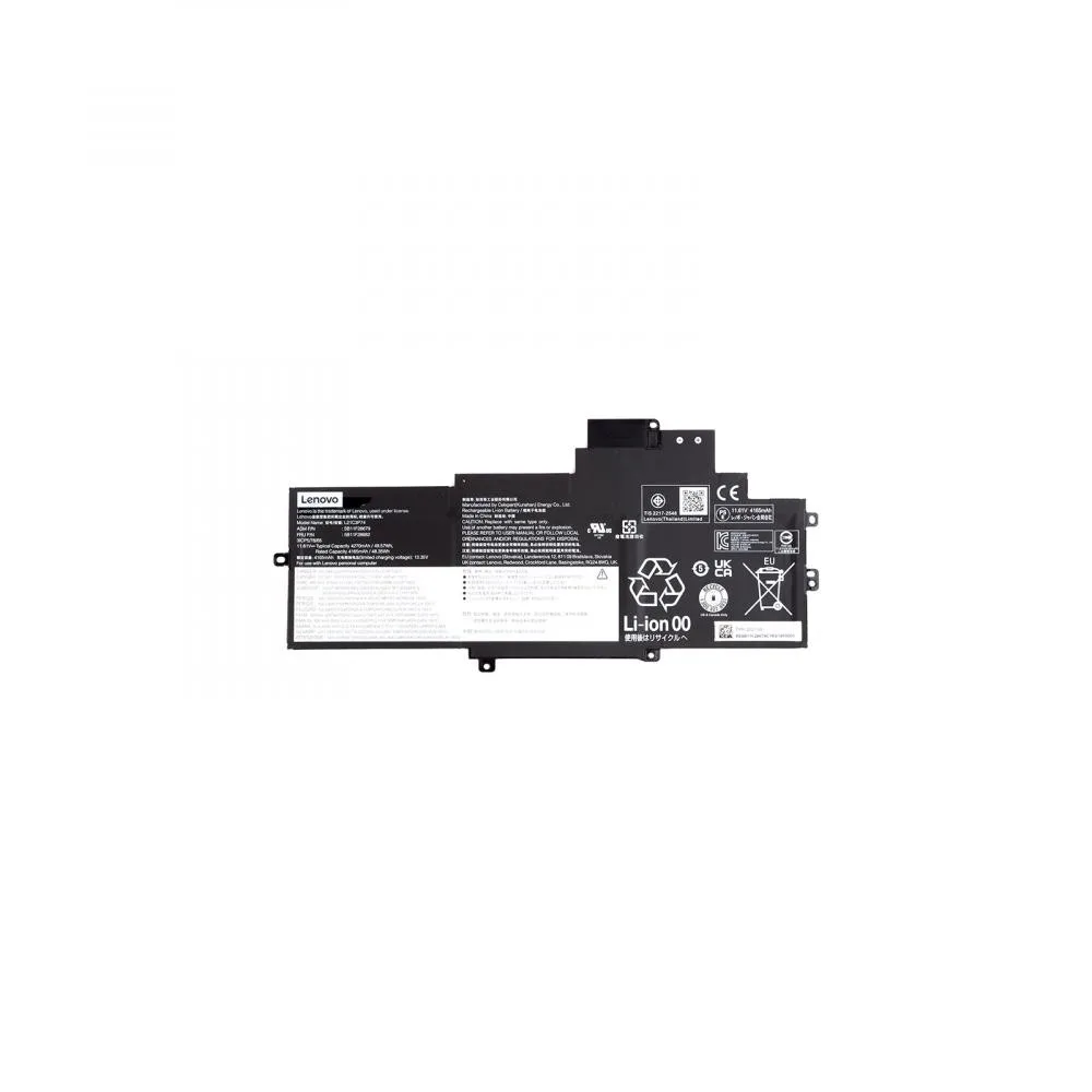 Акумулятор для ноутбуків LENOVO ThinkPad X1 Nano Gen 2 (L21C3P74) 11.61V 4270mAh (original) (NB481385)