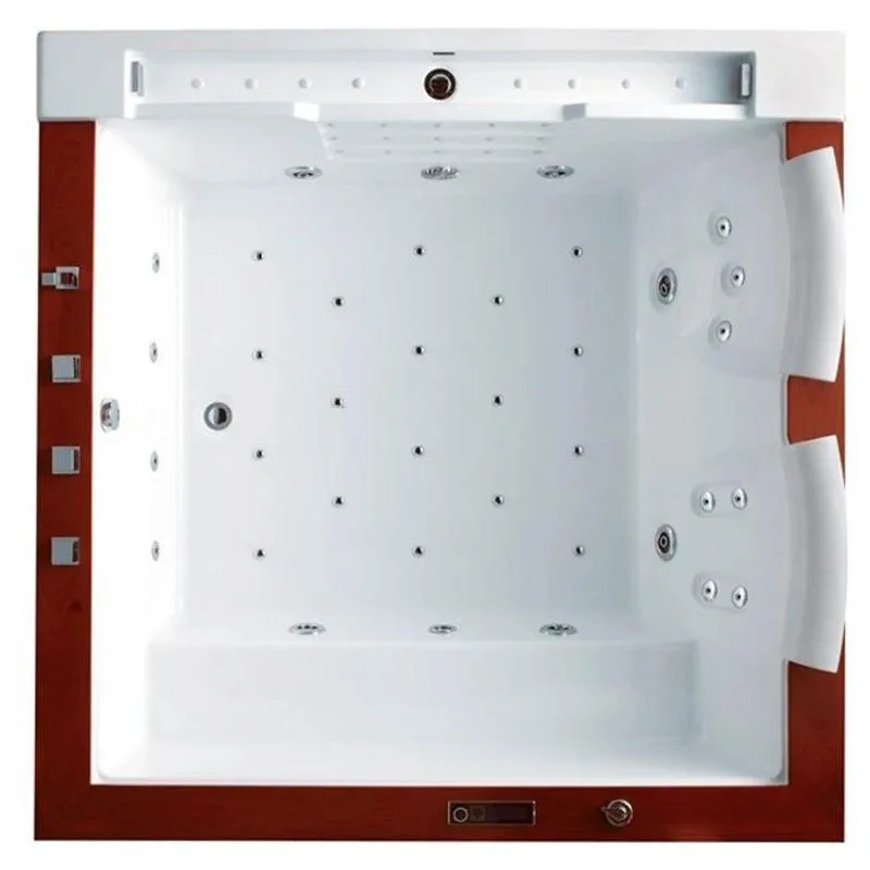 Гідромасажна ванна Golston G-U2608A вбудована, 1800х1800х770 мм