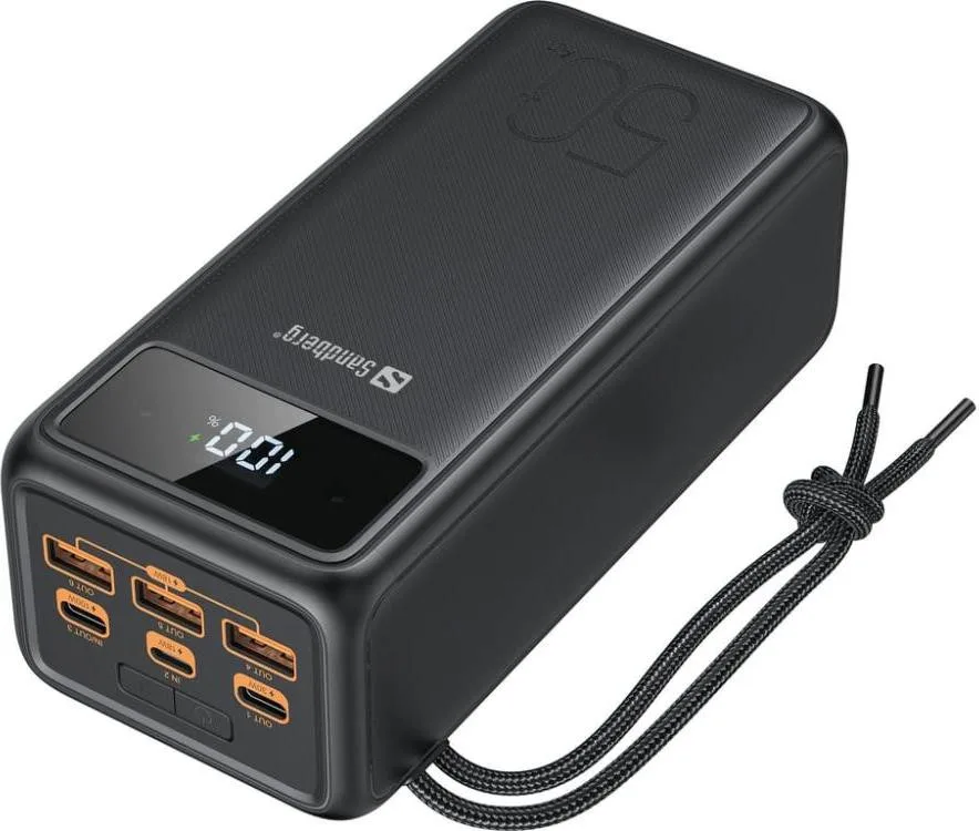 Sandberg PD 50000 mAh 130W PD, 3хUSB 3xType-C LED 2W (420-75)