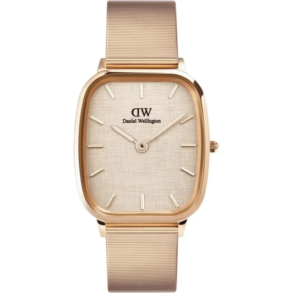Часы Daniel Wellington Marlon Wire Linen Rose Gold DW00100815