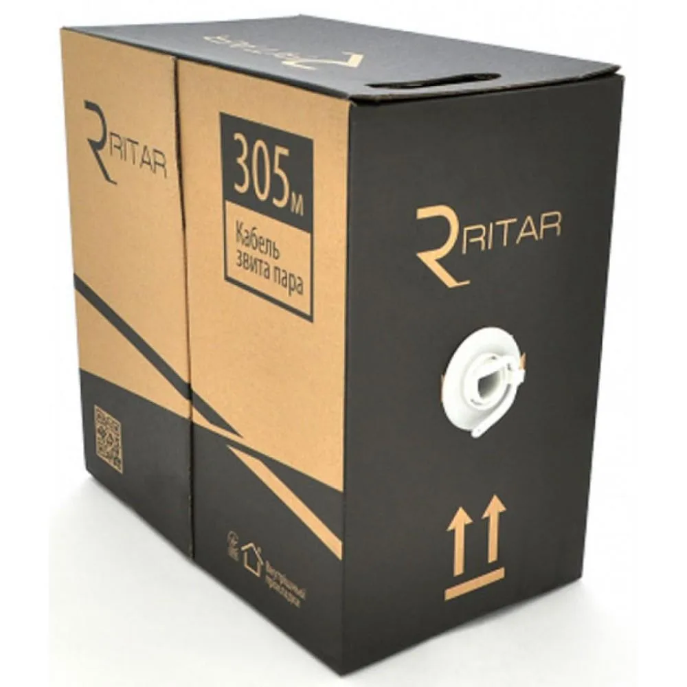 Ritar КВП 4x2x0.56 CU (UTP-cat.6), white, 305 м (09846)