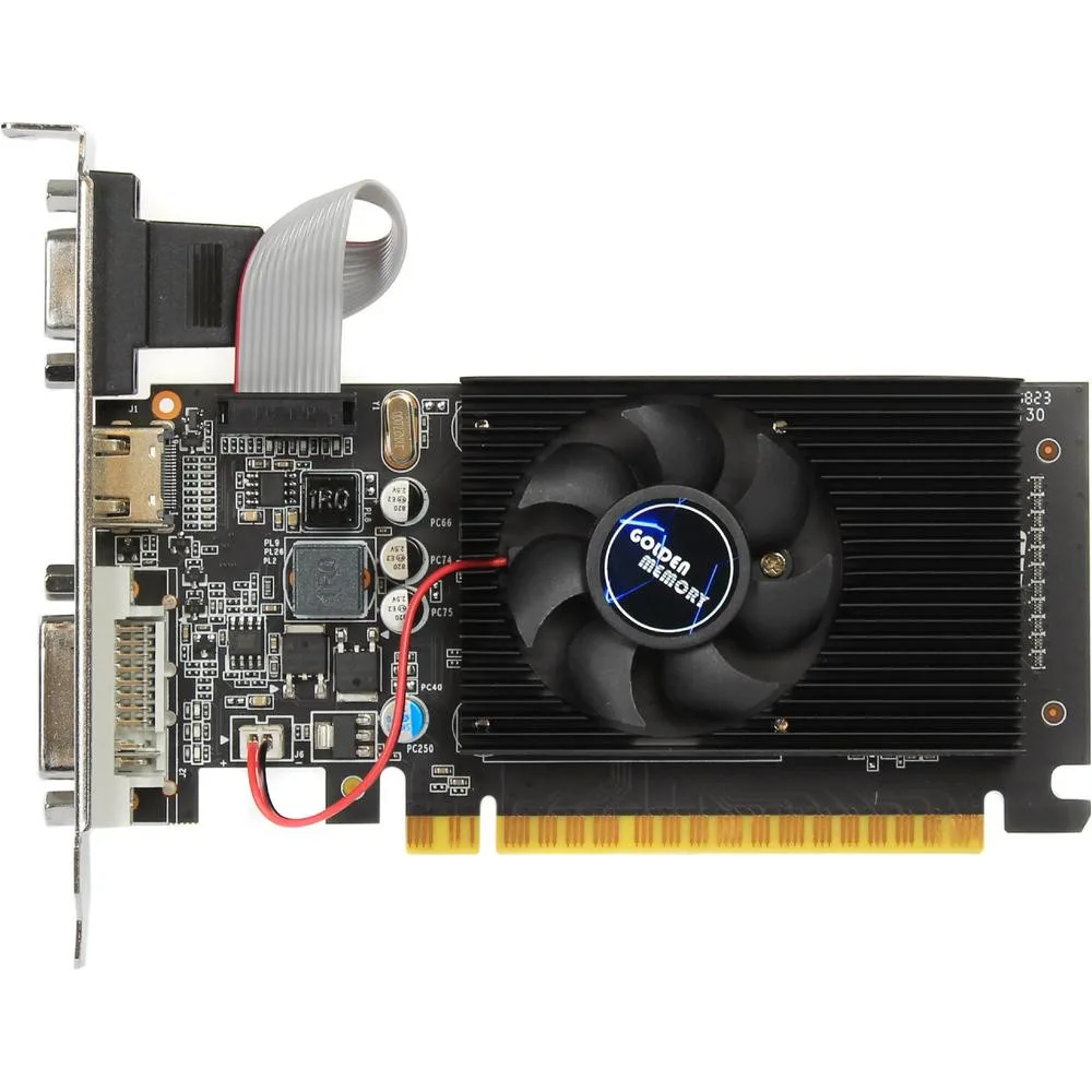 Відеокарта Golden Memory GeForce GT610 2GB DDR3 LP (GT610D32G64BIT) (NW33469)