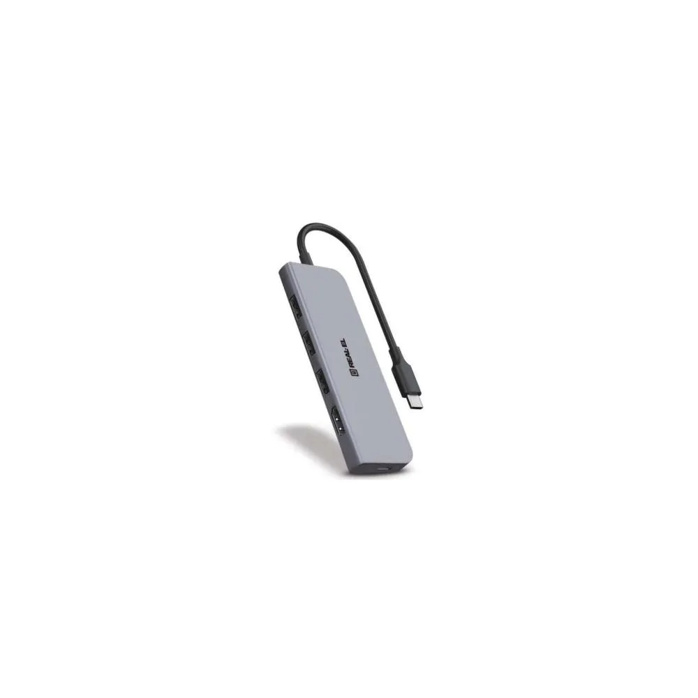 USB-хаб REAL-EL CQ-700 4 ports (EL123110002)
