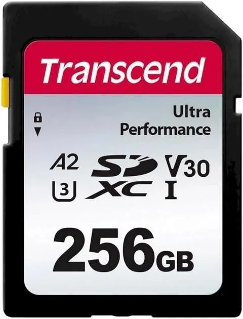 Карта пам'яті Transcend 256 GB SDXC UHS-I U3 A2 (TS256GSDC340S)