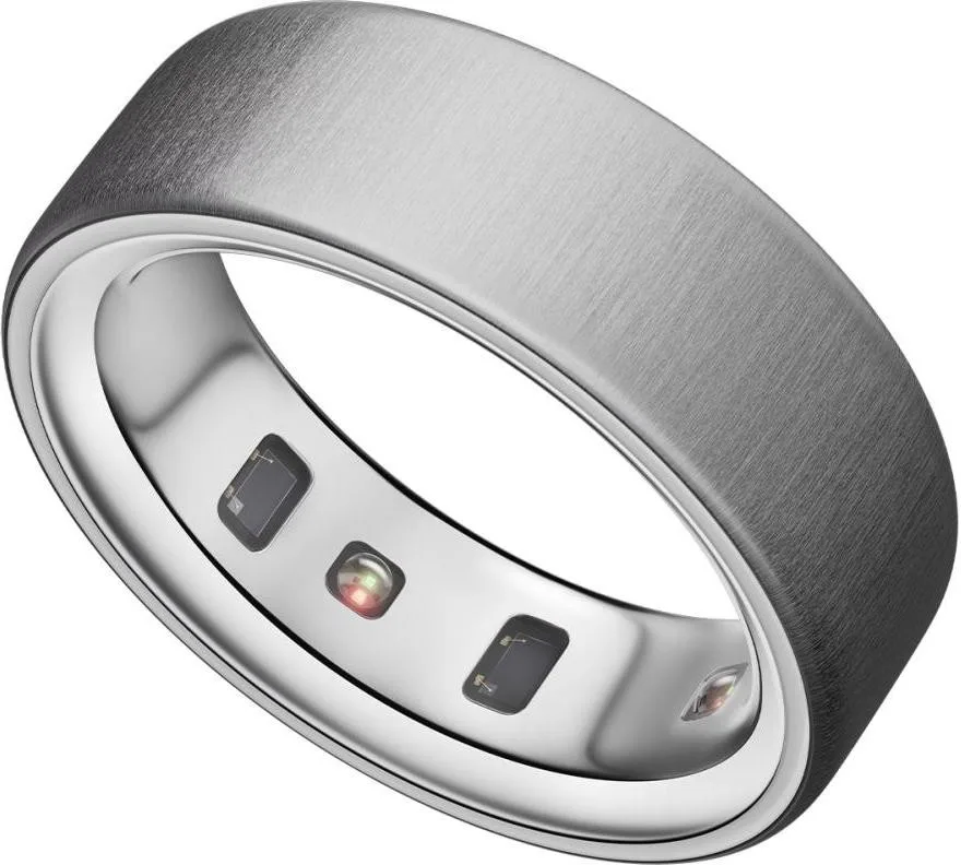 Смарт-кольцо Oura Ring 4 Brushed Silver Size 14 (JZ90-54220-14)