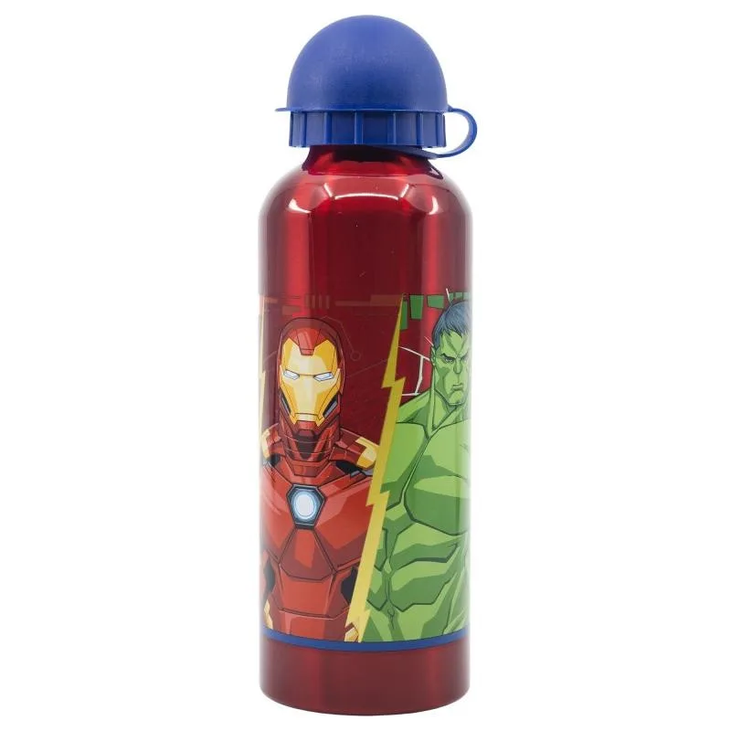Пляшка алюмінієва дитяча 530 мл Stor Avengers (74160) (M-74160)