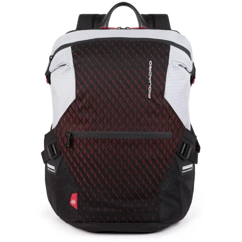 Рюкзак для ноутбука 14 Piquadro PQ-Y (PQY) Grey-Red CA5116PQY_GRR