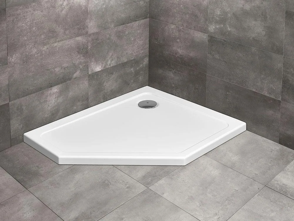 Душовий піддон RADAWAY Doros PT E 100x80 правий, SDRPT1080-01R