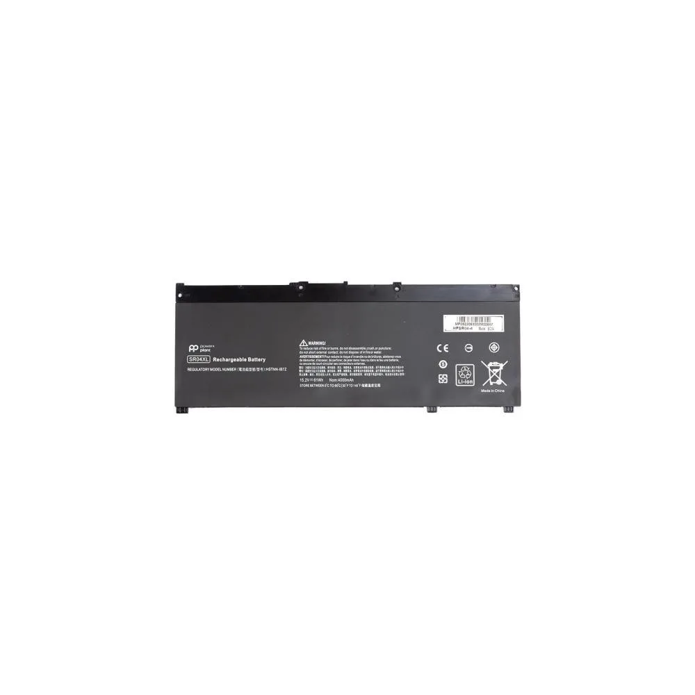 Акумулятор PowerPlant для ноутбуків HP Omen 15 2017 (SR04XL) 15.2V 4000mAh (NB461943)