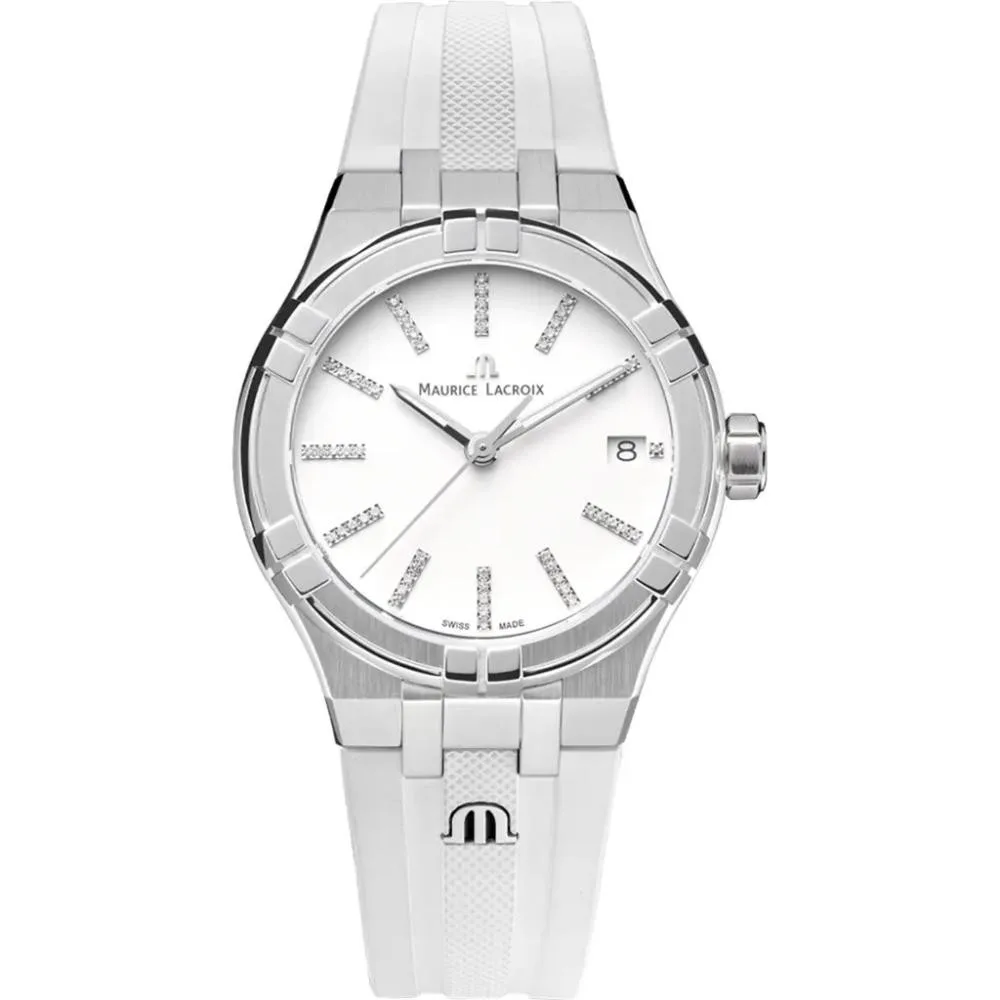 Годинник Maurice Lacroix AIKON Quartz Date 35mm AI1106-SS000-170-7