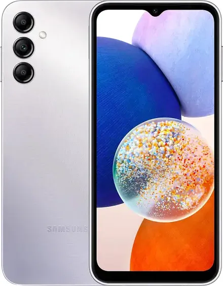 Смартфон Samsung Galaxy A14 4/64GB Silver (SM-A145FZSU)
