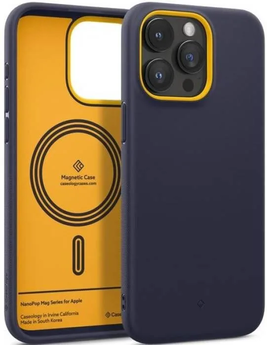Чохол Caseology Nano Pop Mag iPhone 15 Pro Blueberry Navy (ACS06752)