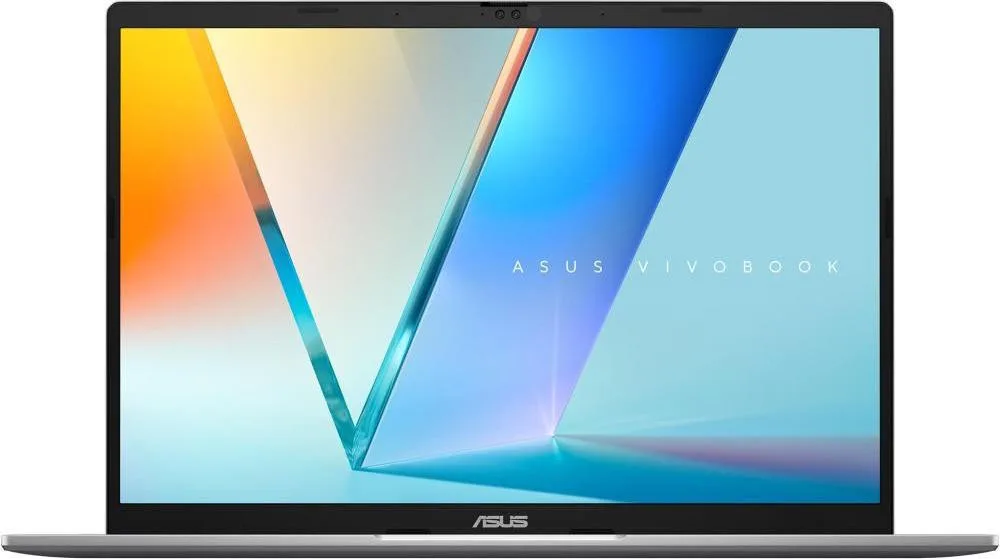 Ноутбук ASUS Vivobook S14 M3407KA-SF071 14" WUXGA OLED, AMD AI 5 330, 16GB, F512GB, UMA, NoOS, Сріблястий (90NB16P2-M003J0)