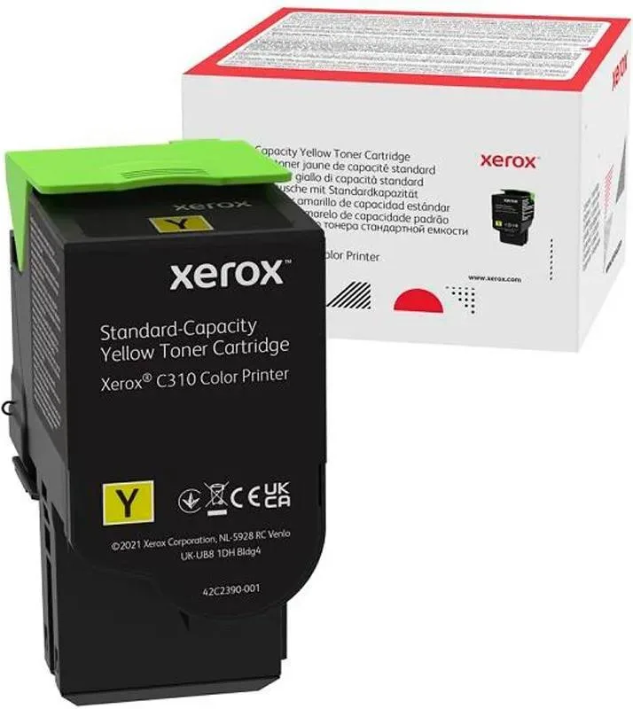 Тонер картридж Xerox C310/C315 Yellow (2000 стор) (006R04363)