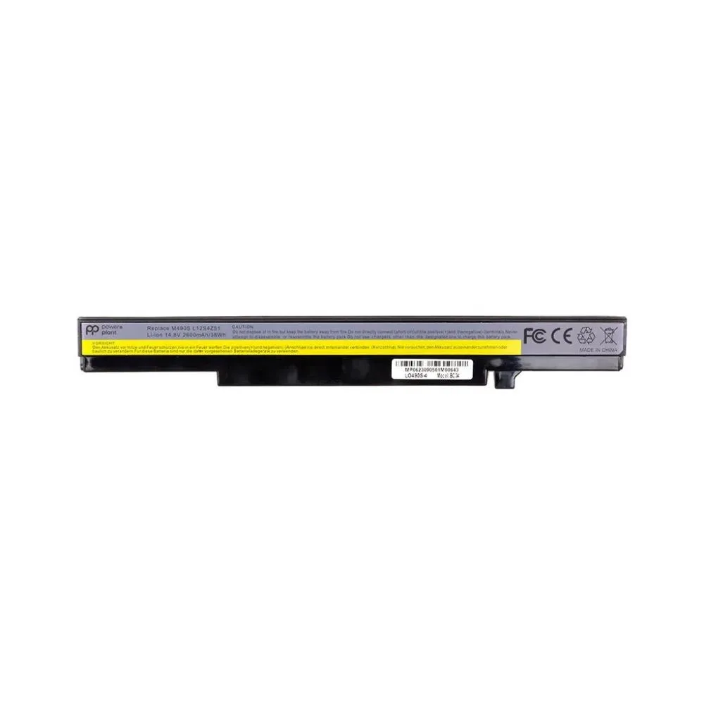 Акумулятор PowerPlant для ноутбуків LENOVO IdeaPad K4250 (L12S4Z51) 14.8V 2600mAh (NB482054)