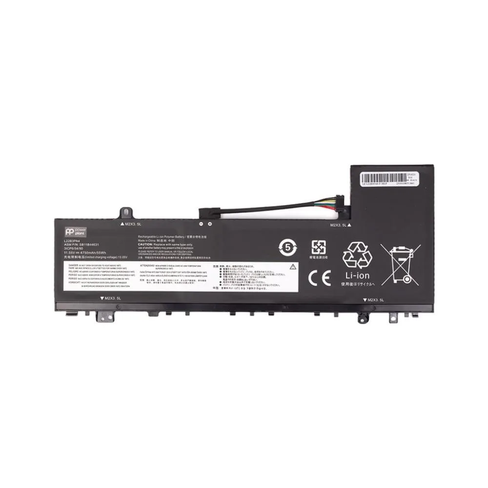 Акумулятор PowerPlant для ноутбуків LENOVO IdeaPad Slim 5 14ABR8 (L22B3PA4) 11.55V 4750mAh