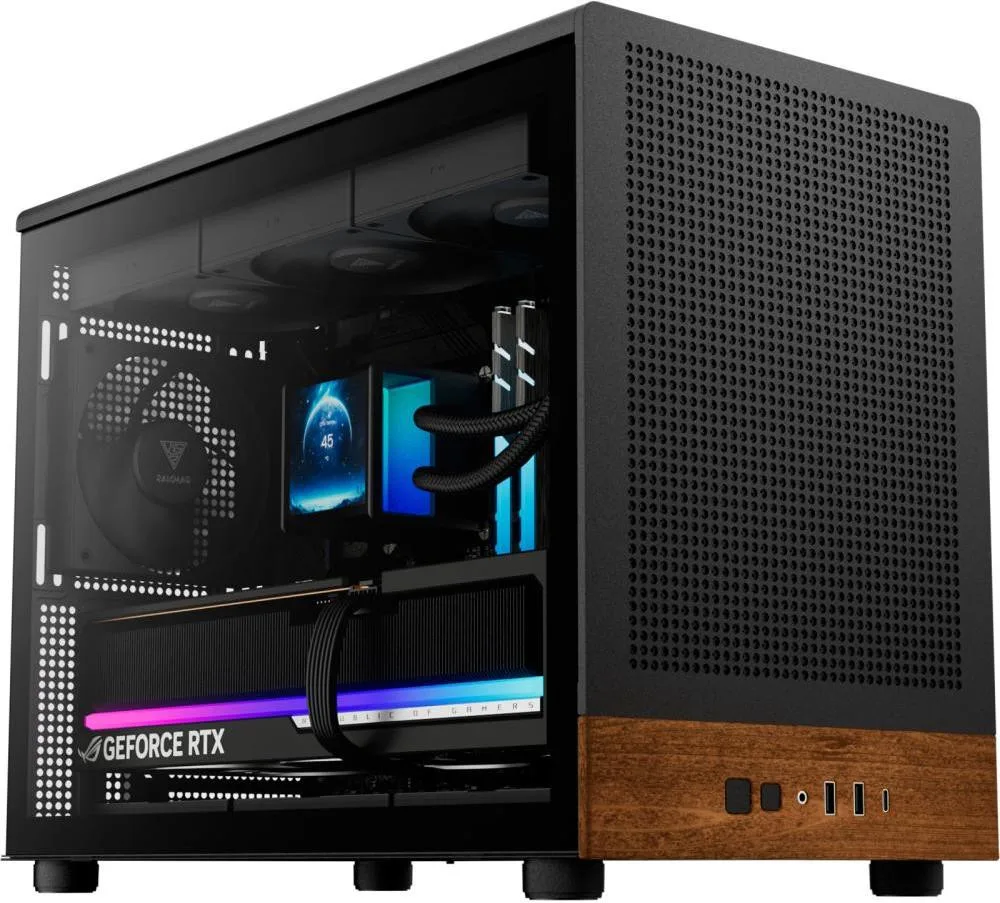 Корпус для ПК Gamdias ATHENA M4M WOOD (4711514503784)