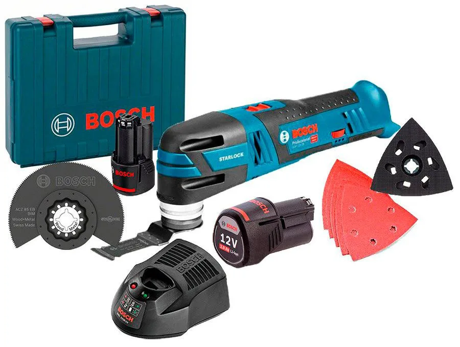 Акумуляторний багатофункціональний інструмент Bosch GOP 12V-28 Professional (06018B5020)
