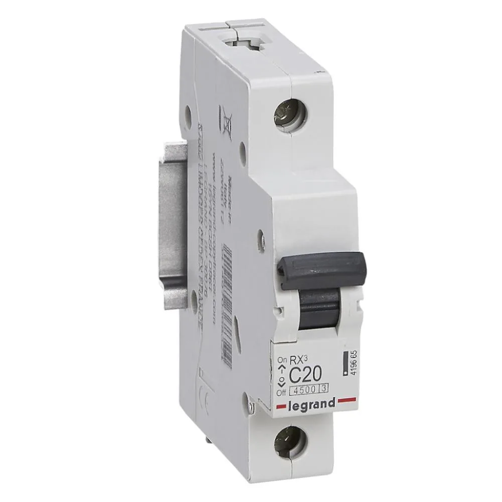Legrand RX3 1P, 20A, C, 4.5kA (419665)