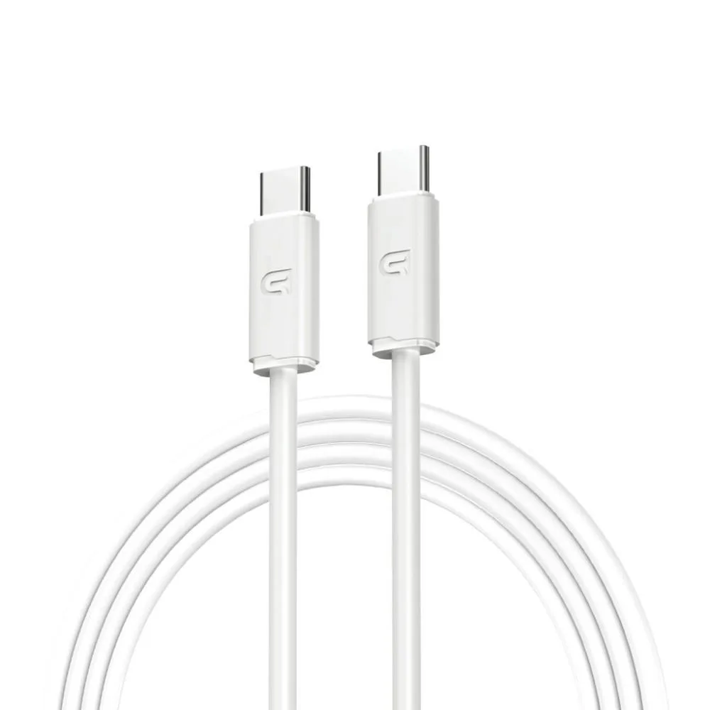 Кабель ArmorStandart AT-C6E USB Type-C to USB Type-C 60W 1,2m TPE White (ARM75872)