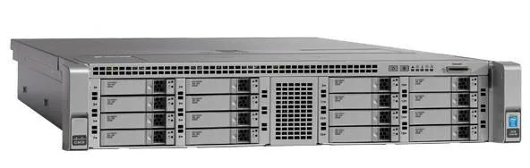 Сервер стійковий 24xHDD 16 ГБ DDR4 2xGbE 2xUSB 3.0 2xUSB 2.0 Cisco UCS C240M4SX UCS-SPR-C240M4-V2