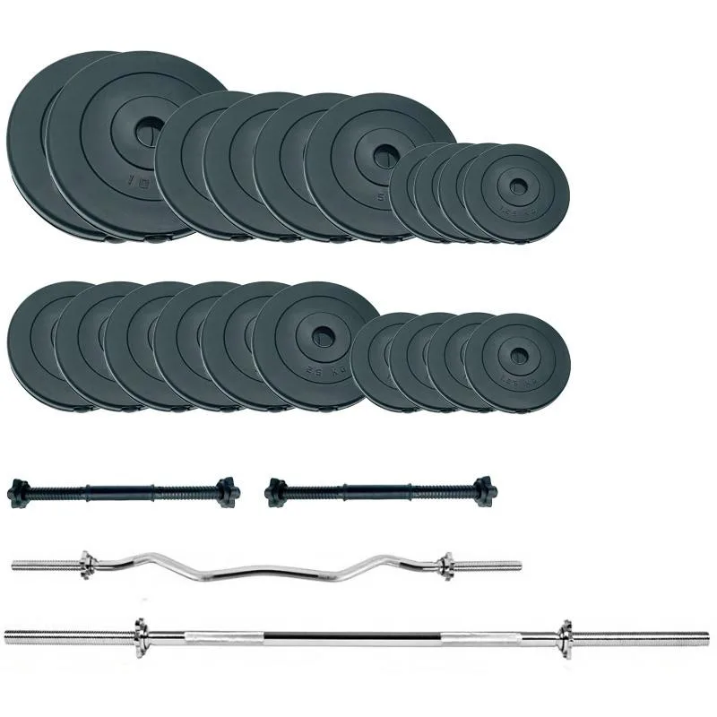 Набор штанги гантели Newt Gym Set 2 Rock Pro 80 кг NE-PL-SET2-80