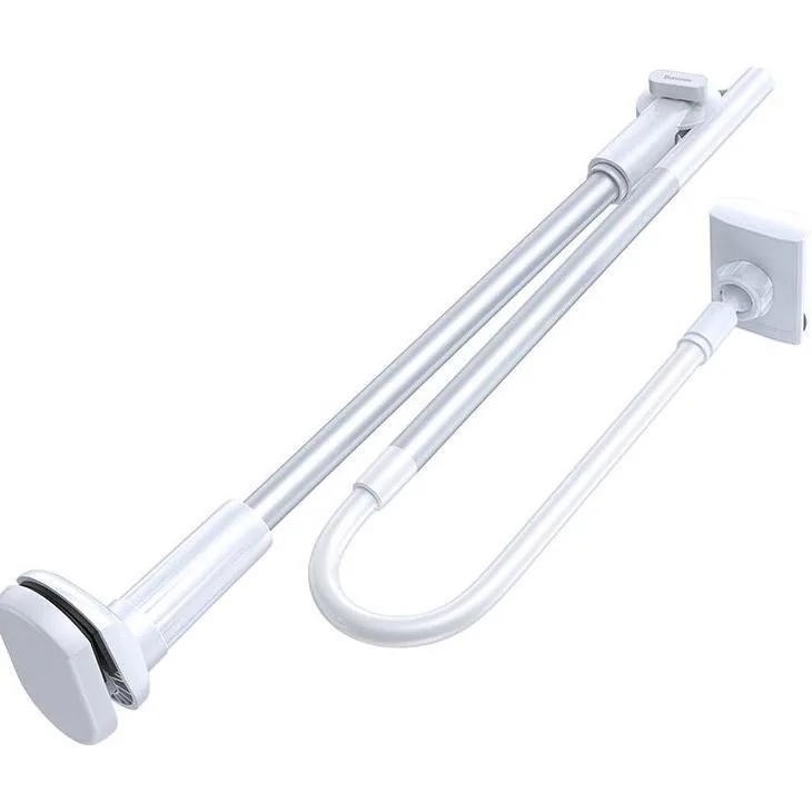 Тримач для телефона Baseus Unlimited adjustment lazy phone holder silver (SULR-0S)