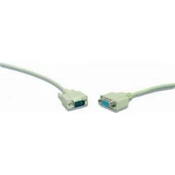 Подовжувач Cablexpert CC-PPVGAX-10-B, преміум якість, VGA HD15M папа /HD15F мама, подвійно-екранований, з 2-ма феритами, 3 м, чорний
