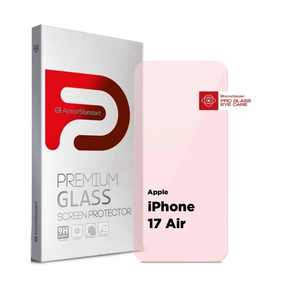 Захисне скло для смартфона ArmorStandart Pro Eye Care для Apple iPhone 17 Air (ARM86422)