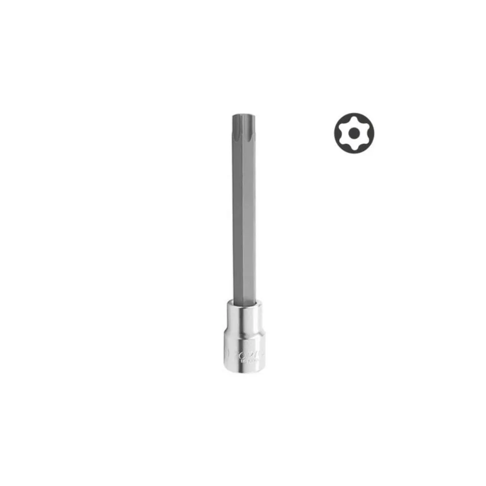 Біта-головка TORX TOPTUL T60 L 140 мм 1/2" з отвором BCVA1660