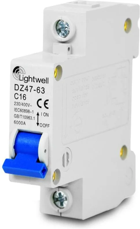 Lightwell DZ47-63 1P, 16A, C (256721)