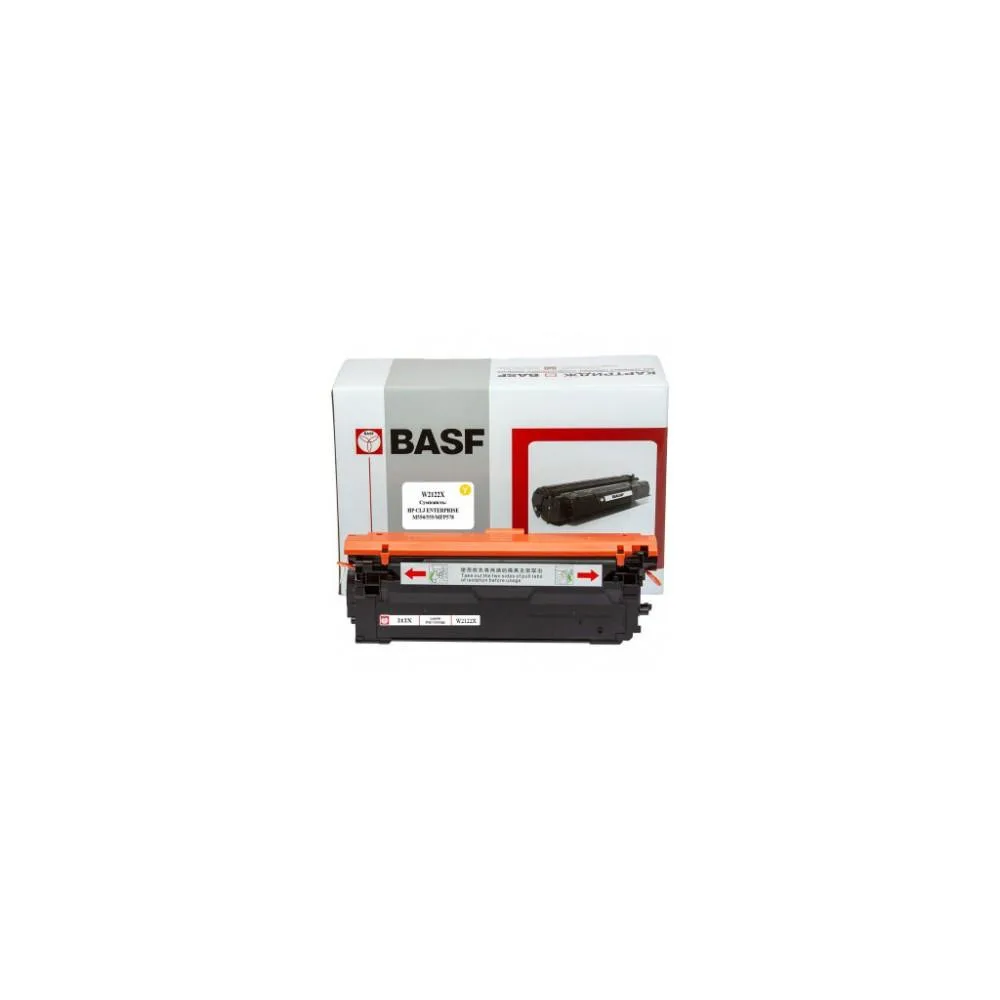 Картридж тон. BASF для HP CLJ M554/M555/M578 W2122X Yellow (BASF-KT-W2122X)