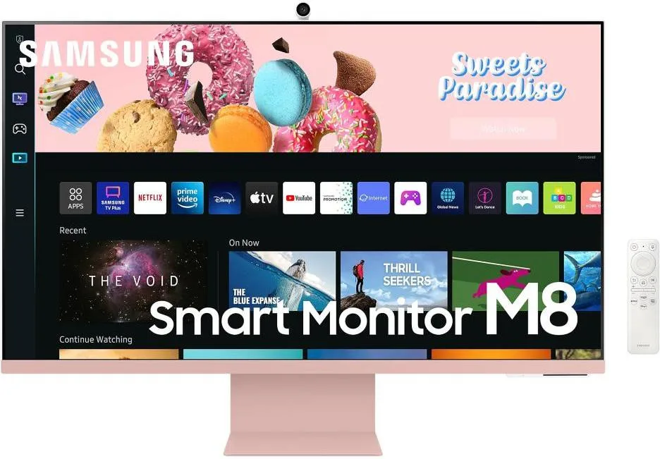 Монітор Samsung Smart Monitor M8 Pink (LS32BM80PUUXEN)