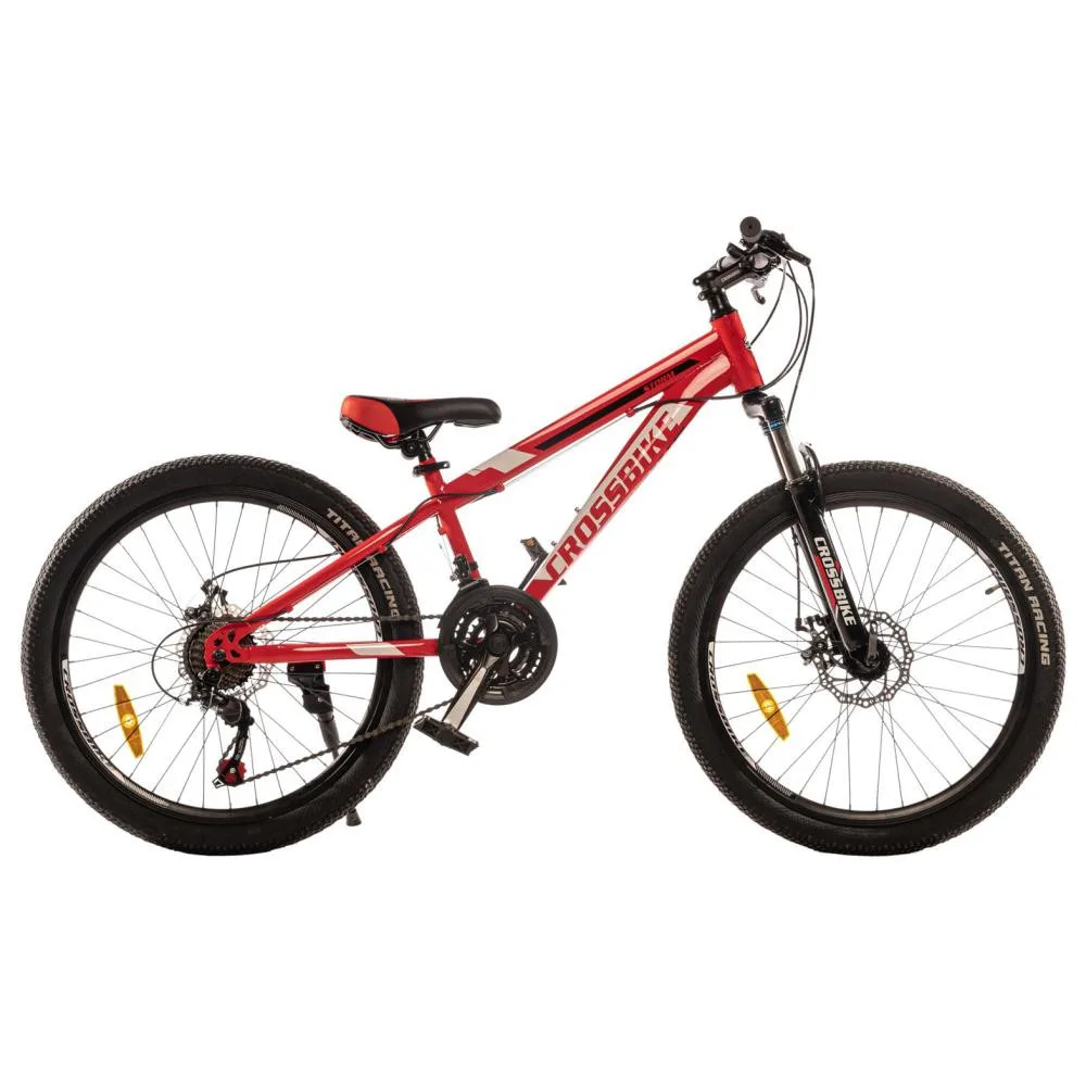 Велосипед 26 CrossBike Storm 2024 13 красный 26CJPr-004371